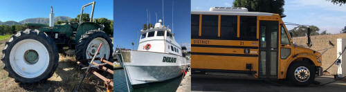 Farmer Truck, Boat, Bus